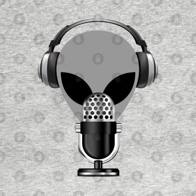 UFO Chronicles Podcast - Logo & Mike the Grey alien by UFO CHRONICLES PODCAST